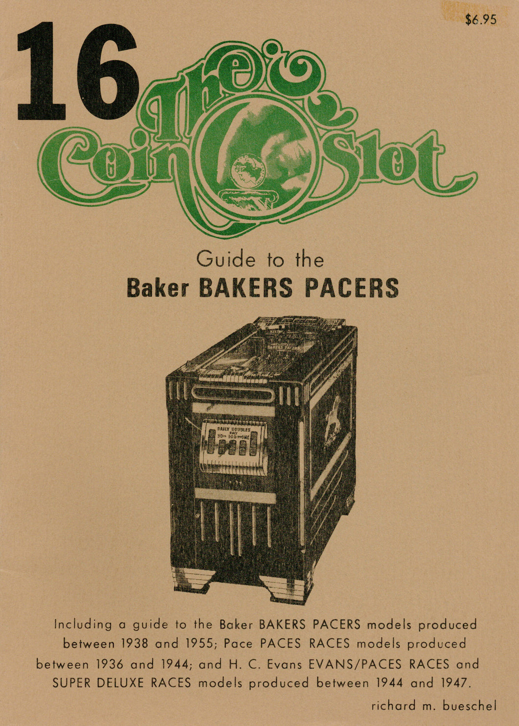 Coin Slot #16. Guide to the Baker Bakers Paces