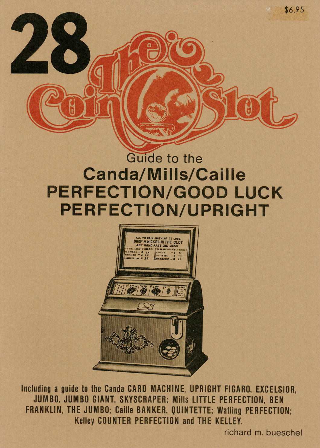 Coin Slot #28. Guide to the Canda/Mills/Caille Perfection/Good Luck Perfection/Upright